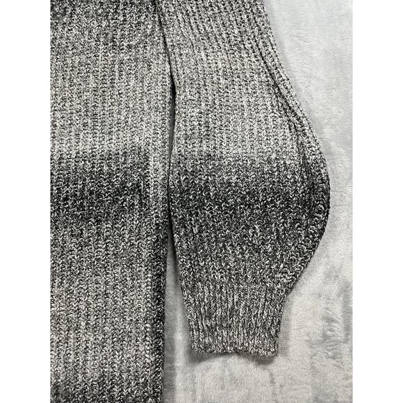 GAP Womens Small Gray Ombre Long Sleeve Thigh-Length Open Cardigan Lagenlook - Picture 9 of 12